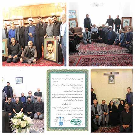 دیدار با خانواده های شهدای هیئات مذهبی شیراز 1401